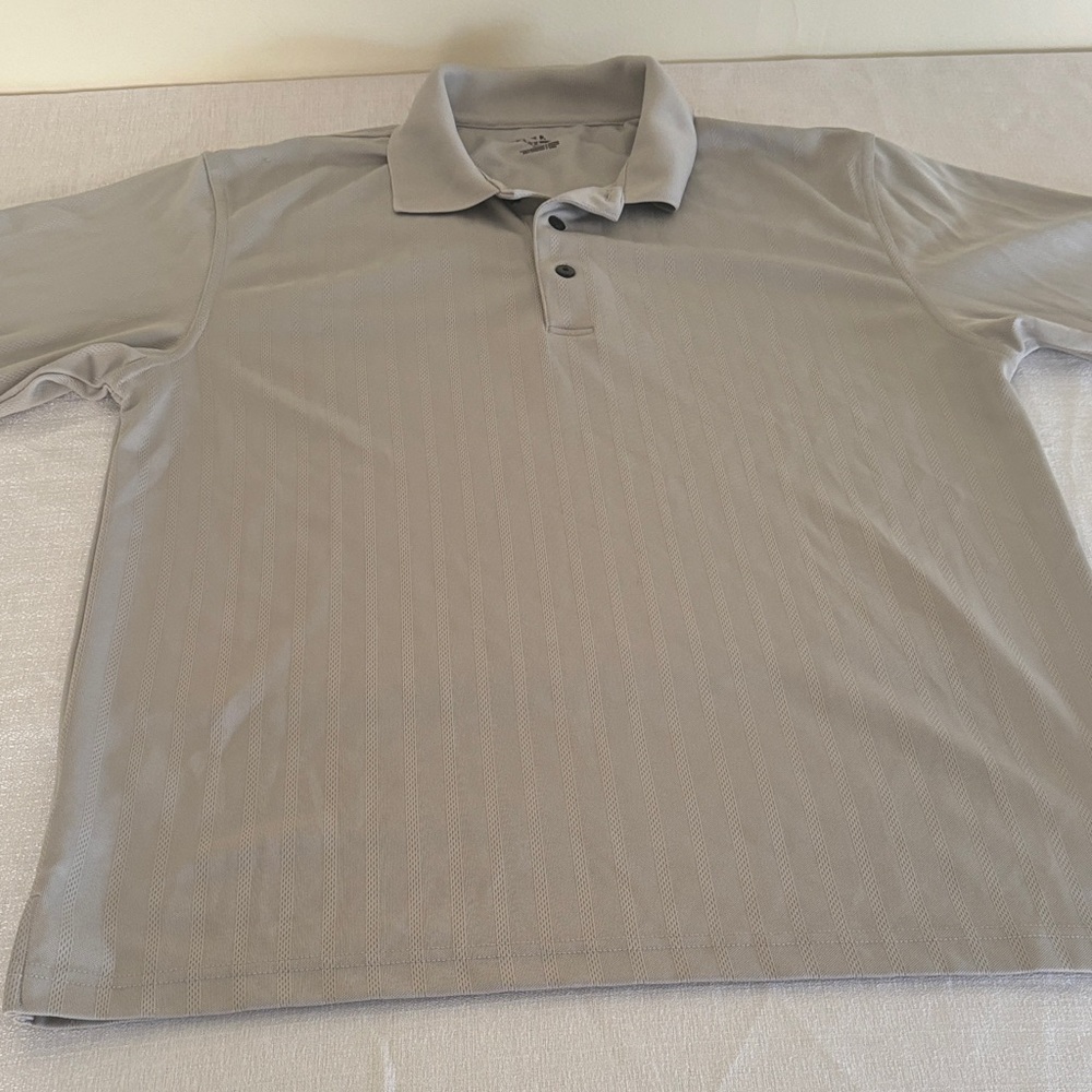 Grand Slam Light‎ Gray Polo Shirt